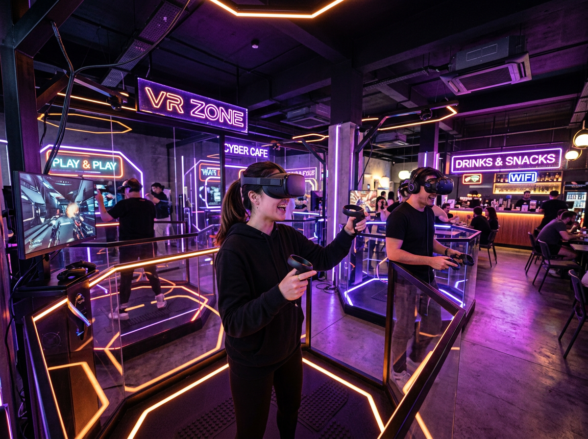 Zona de realidad virtual en OyunZone Buenos Aires